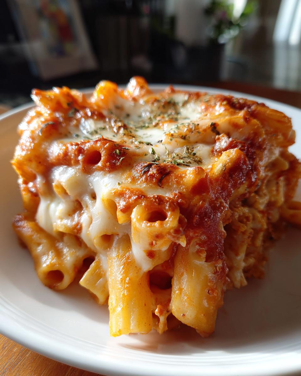 Slow Cooker Creamy Baked Ziti - detail 3