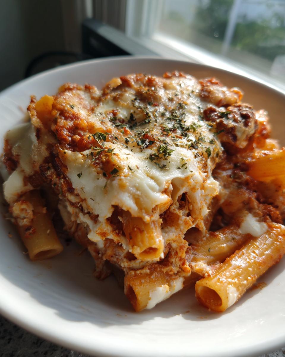 Slow Cooker Creamy Baked Ziti - detail 4
