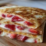 Strawberry Cheesecake Quesadillas