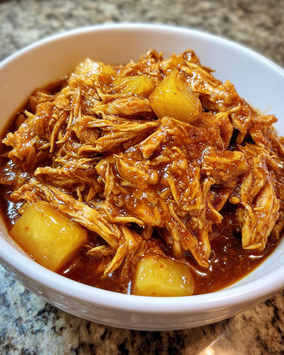 Sweet Hawaiian Crockpot Chicken - detail 2