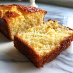 Twee plakken van een heerlijke Old Time Cream Cake op een marmeren ondergrond.