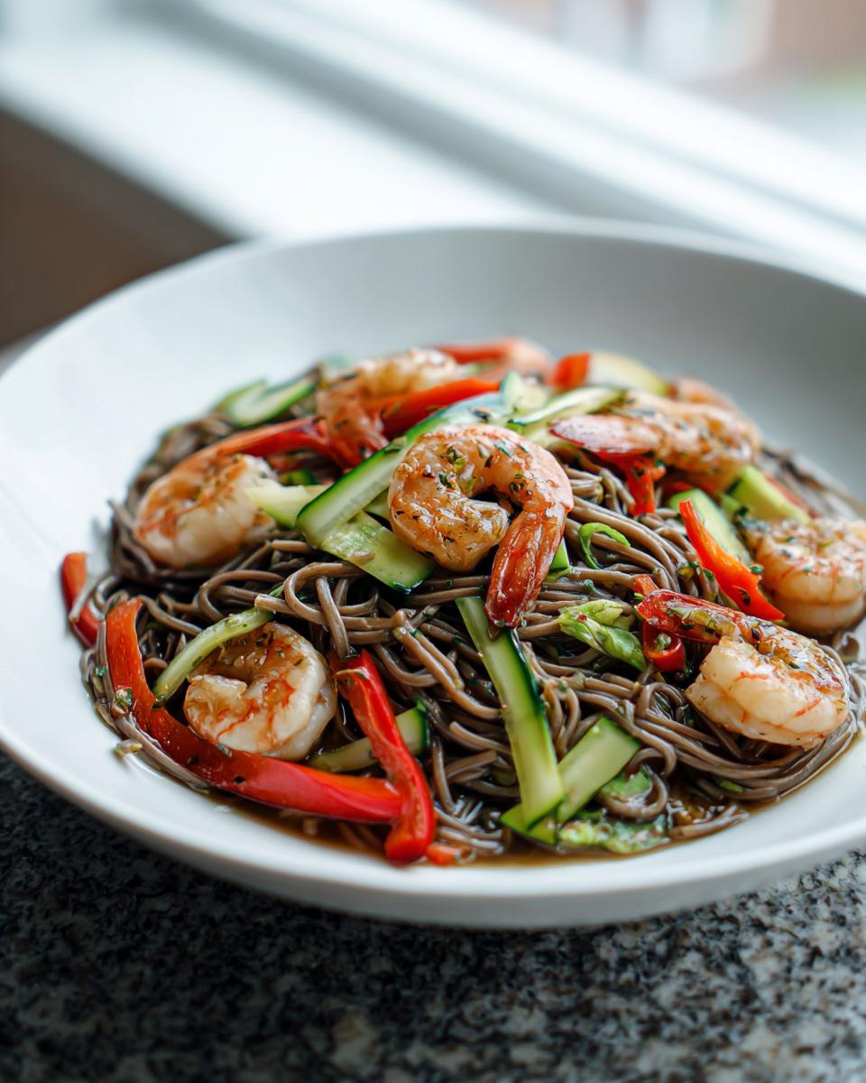 Soba Noodle Salad With Shrimp - Other 2